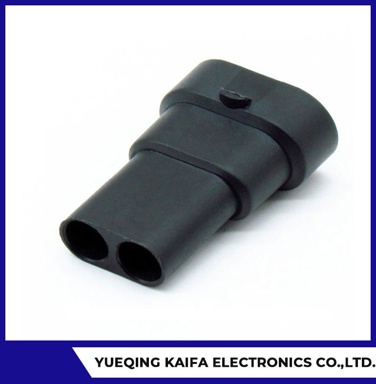2 Way Plastic Automotive Connector Plug