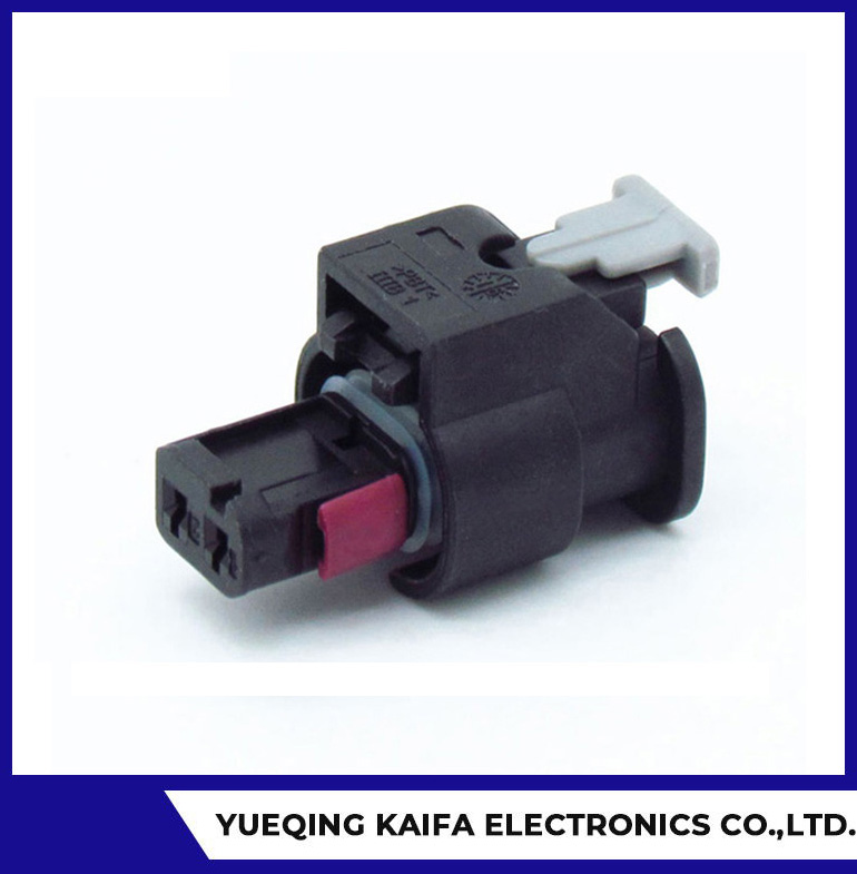 2 Pin Waterproof Electrical Wire Cable Connector