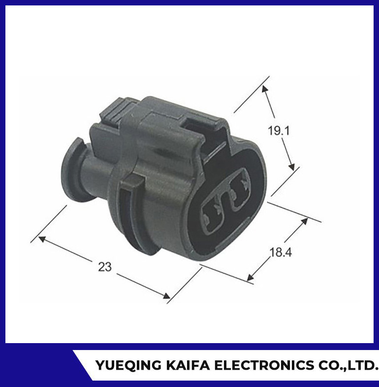 2 Pin Waterproof Automotive Connector Auto Plug