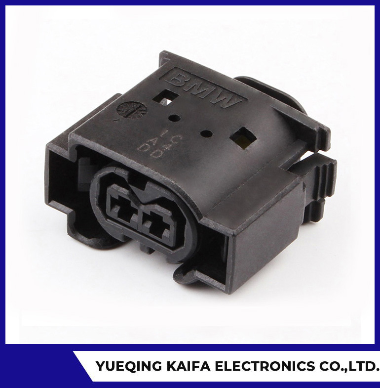 2 Way 1.8mm Female Waterproof Connector Plug