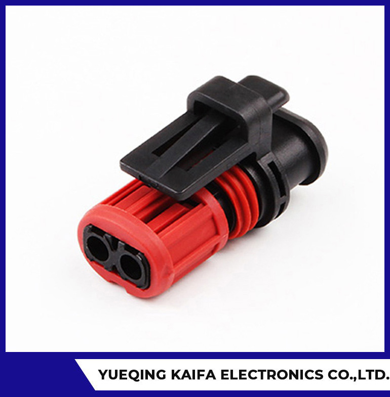 2 Pin Plastic Automotive Connector